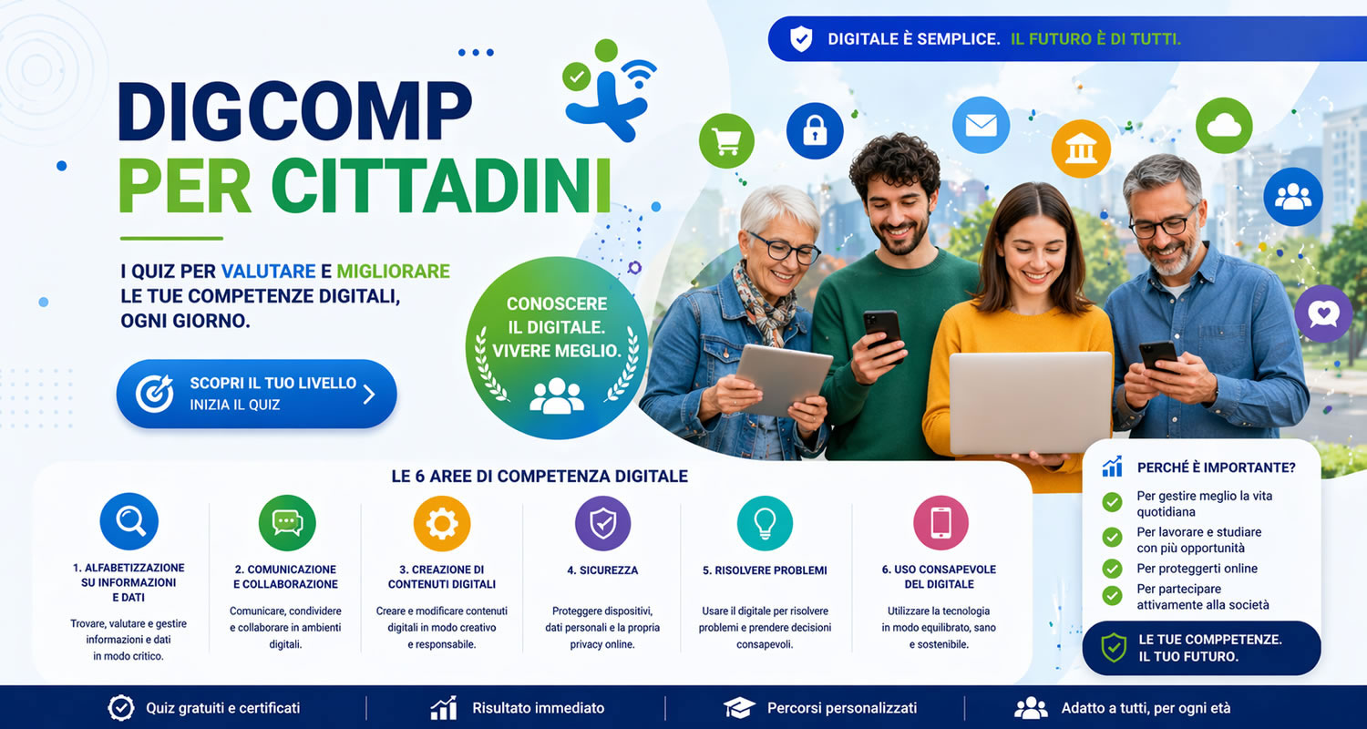 DigComp 2.0 - Cittadini